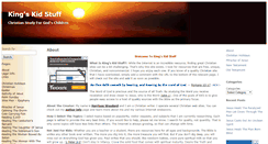 Desktop Screenshot of kingskidstuff.com